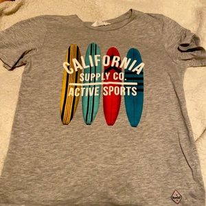 Short sleeve top for boys